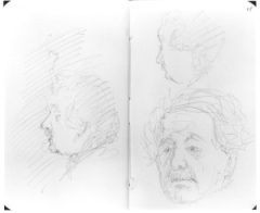 Collingwood-drawing-Albert-Einstein