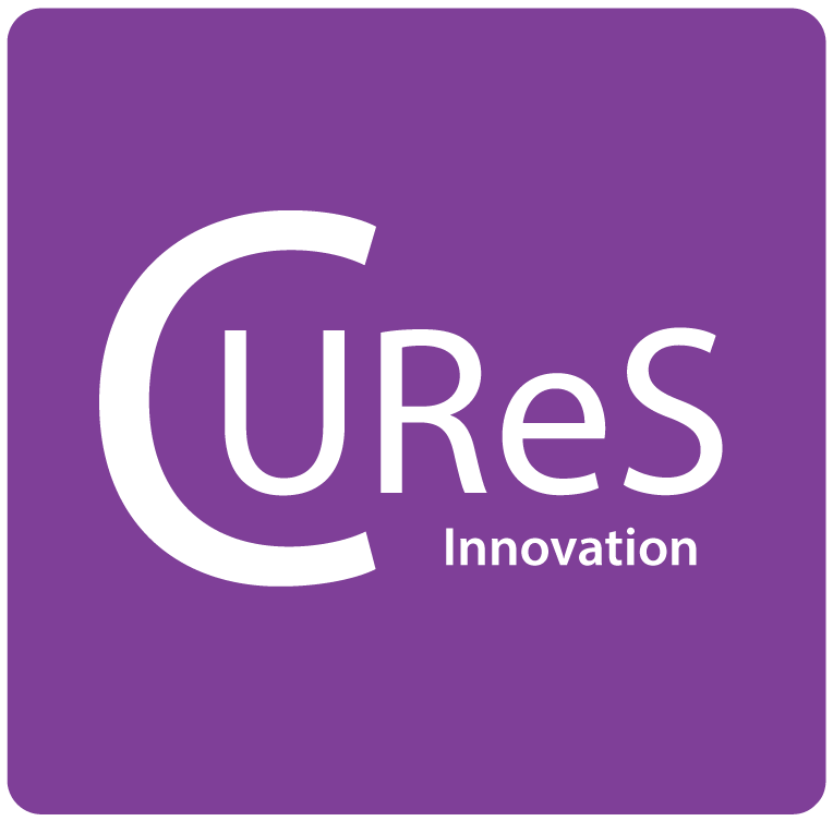 Cures Rounded Logo Innovation