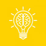 A yellow square that represents the Graduate Attribute Independent and Critical Thinker